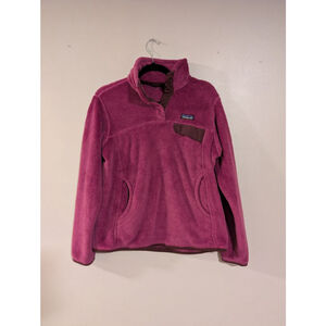 Women's Patagonia Magenta Fleece Pullover Sweater S